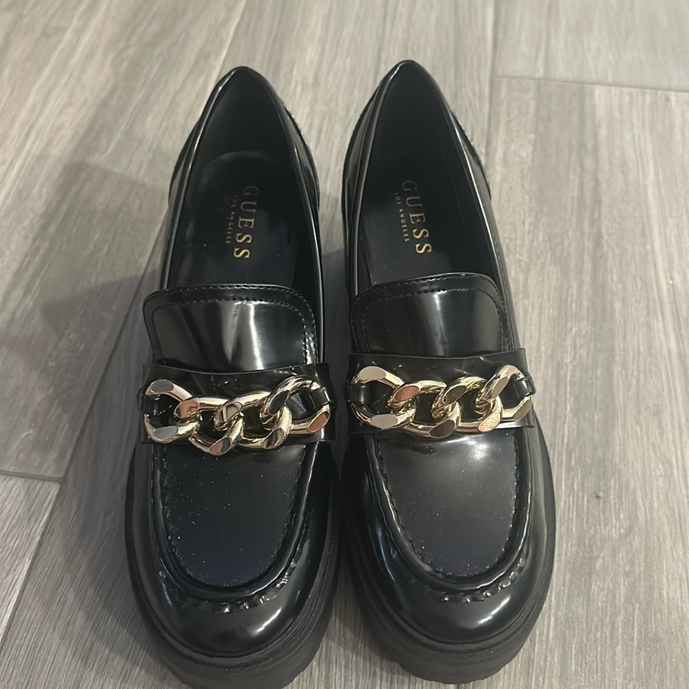 Guess clog loafers